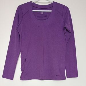 3/$15 Purple Long Sleeve Women's Top